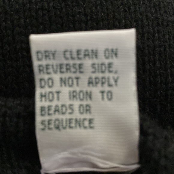 Design Options by Philip & Jane Gordon Santa Snow Flake Cardigan Sweater Size S - Picture 6 of 9